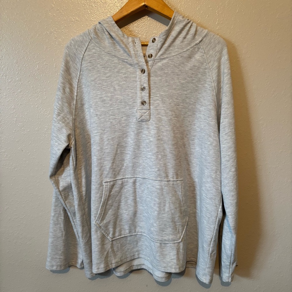 Cotton bleu hoodie